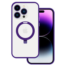 Заредете изображение във визуализатора на галерията – Tel Protect Magical Magsafe Stand Case for Iphone 12 Pro purple
