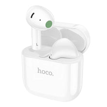 Заредете изображение във визуализатора на галерията – Hoco wireless headset stereo tws ew16 flowing enc bt5.2 white - TopMag
