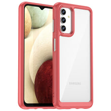 Заредете изображение във визуализатора на галерията – Outer Space Case for Samsung Galaxy A13 5G cover with a flexible frame red
