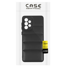 Заредете изображение във визуализатора на галерията – Leather 3D Case for Samsung Galaxy A33 5G design 2 black
