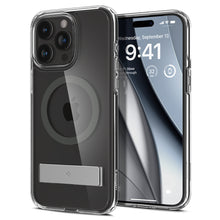 Заредете изображение във визуализатора на галерията – Spigen Ultra Hybrid S MagSafe, graphite - iPhone 15 Pro
