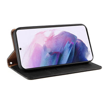 Заредете изображение във визуализатора на галерията – Magnet Strap Case Case for Samsung Galaxy S22 + (S22 Plus) Pouch Wallet + Mini Lanyard Pendant Black - TopMag
