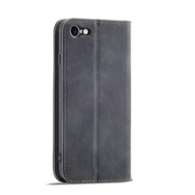 Заредете изображение във визуализатора на галерията – Magnet Fancy Case for iPhone SE 2022 / SE 2020 / iPhone 8 / iPhone 7 Pouch Wallet Card Holder Black - TopMag
