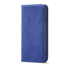 Заредете изображение във визуализатора на галерията – Magnet Fancy Case for iPhone SE 2022 / SE 2020 / iPhone 8 / iPhone 7 Cover Card Wallet Card Stand Blue - TopMag
