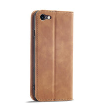 Заредете изображение във визуализатора на галерията – Magnet Fancy Case Case for iPhone SE 2022 / SE 2020 / iPhone 8 / iPhone 7 Cover Card Wallet Card Stand Brown - TopMag
