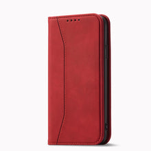 Заредете изображение във визуализатора на галерията – Magnet Fancy Case for iPhone 12 cover card wallet card stand red - TopMag
