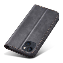 Заредете изображение във визуализатора на галерията – Magnet Fancy Case for iPhone 13 mini cover card wallet card stand black - TopMag
