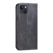 Заредете изображение във визуализатора на галерията – Magnet Fancy Case for iPhone 13 Pouch Card Wallet Card Stand Black - TopMag
