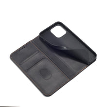 Заредете изображение във визуализатора на галерията – Magnet Fancy Case Case for iPhone 13 Pro Pouch Wallet Card Holder Black - TopMag
