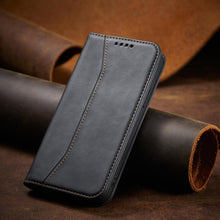 Заредете изображение във визуализатора на галерията – Magnet Fancy Case Case for iPhone 13 Pro Pouch Wallet Card Holder Black - TopMag
