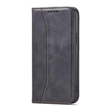 Заредете изображение във визуализатора на галерията – Magnet Fancy Case Case for iPhone 13 Pro Max Pouch Wallet Card Holder Black - TopMag
