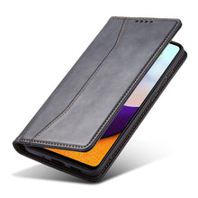 Заредете изображение във визуализатора на галерията – Magnet Fancy Case Case For Samsung Galaxy A52 / A52 5G / A52s 5G Pouch Wallet Card Holder Card Stand Black - TopMag
