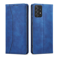 Заредете изображение във визуализатора на галерията – Magnet Fancy Case Case For Samsung Galaxy A52 / A52 5G / A52s 5G Pouch Wallet Card Card Stand Blue - TopMag
