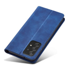 Заредете изображение във визуализатора на галерията – Magnet Fancy Case Case For Samsung Galaxy A52 / A52 5G / A52s 5G Pouch Wallet Card Card Stand Blue - TopMag
