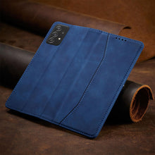 Заредете изображение във визуализатора на галерията – Magnet Fancy Case Case For Samsung Galaxy A52 / A52 5G / A52s 5G Pouch Wallet Card Card Stand Blue - TopMag
