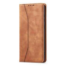 Заредете изображение във визуализатора на галерията – Magnet Fancy Case Case For Samsung Galaxy A52 / A52 5G / A52s 5G Pouch Wallet Card Card Stand Brown - TopMag
