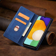 Заредете изображение във визуализатора на галерията – Magnet Fancy Case Case For Samsung Galaxy A13 5G Pouch Wallet Card Holder Blue - TopMag
