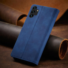 Заредете изображение във визуализатора на галерията – Magnet Fancy Case Case For Samsung Galaxy A13 5G Pouch Wallet Card Holder Blue - TopMag
