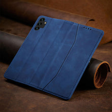 Заредете изображение във визуализатора на галерията – Magnet Fancy Case Case For Samsung Galaxy A13 5G Pouch Wallet Card Holder Blue - TopMag
