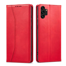 Заредете изображение във визуализатора на галерията – Magnet Fancy Case Case For Samsung Galaxy A13 5G Pouch Wallet Card Holder Red - TopMag
