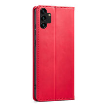 Заредете изображение във визуализатора на галерията – Magnet Fancy Case Case For Samsung Galaxy A13 5G Pouch Wallet Card Holder Red - TopMag
