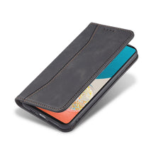 Заредете изображение във визуализатора на галерията – Magnet Fancy Case Case For Samsung Galaxy A53 5G Pouch Wallet Card Holder Black - TopMag
