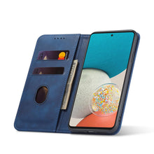 Заредете изображение във визуализатора на галерията – Magnet Fancy Case Case For Samsung Galaxy A53 5G Pouch Card Wallet Card Stand Blue - TopMag
