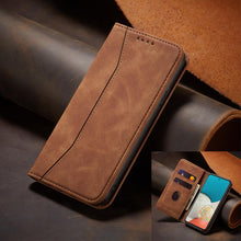 Заредете изображение във визуализатора на галерията – Magnet Fancy Case Case For Samsung Galaxy A53 5G Pouch Wallet Card Holder Brown - TopMag
