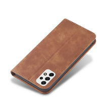 Заредете изображение във визуализатора на галерията – Magnet Fancy Case Case For Samsung Galaxy A53 5G Pouch Wallet Card Holder Brown - TopMag
