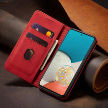 Заредете изображение във визуализатора на галерията – Magnet Fancy Case Case For Samsung Galaxy A53 5G Pouch Wallet Card Holder Red - TopMag
