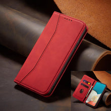 Заредете изображение във визуализатора на галерията – Magnet Fancy Case Case For Samsung Galaxy A53 5G Pouch Wallet Card Holder Red - TopMag
