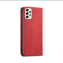 Заредете изображение във визуализатора на галерията – Magnet Fancy Case Case For Samsung Galaxy A53 5G Pouch Wallet Card Holder Red - TopMag
