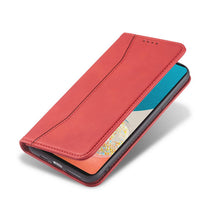 Заредете изображение във визуализатора на галерията – Magnet Fancy Case Case For Samsung Galaxy A53 5G Pouch Wallet Card Holder Red - TopMag
