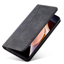 Заредете изображение във визуализатора на галерията – Magnet Fancy Case Case for Xiaomi Redmi Note 11 Pouch Card Wallet Card Holder Black - TopMag
