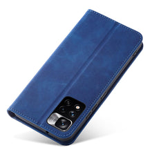 Заредете изображение във визуализатора на галерията – Magnet Fancy Case Case for Xiaomi Redmi Note 11 Pouch Card Wallet Card Holder Blue - TopMag

