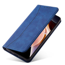 Заредете изображение във визуализатора на галерията – Magnet Fancy Case Case for Xiaomi Redmi Note 11 Pouch Card Wallet Card Holder Blue - TopMag
