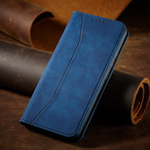 Заредете изображение във визуализатора на галерията – Magnet Fancy Case Case for Xiaomi Redmi Note 11 Pouch Card Wallet Card Holder Blue - TopMag
