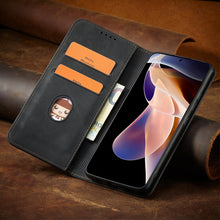 Заредете изображение във визуализатора на галерията – Magnet Fancy Case Case for Xiaomi Redmi Note 11 Pro Pouch Card Wallet Card Holder Black - TopMag
