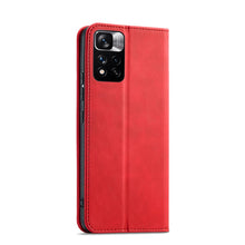 Заредете изображение във визуализатора на галерията – Magnet Fancy Case Case for Xiaomi Redmi Note 11 Pro Cover Card Wallet Card Stand Red - TopMag
