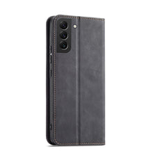 Заредете изображение във визуализатора на галерията – Magnet Fancy Case Case for Samsung Galaxy S22 Pouch Wallet Card Holder Black - TopMag
