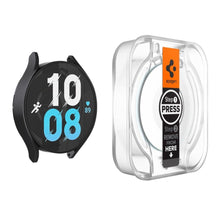 Заредете изображение във визуализатора на галерията – TEMPERED GLASS Spigen GLAS.TR "EZ-FIT" 2-PACK GALAXY Watch 6 (40 MM) CLEAR
