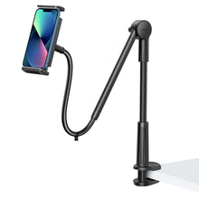 Заредете изображение във визуализатора на галерията – Ugreen universal holder stand phone stand tablet tripod lazy holder with flexible arm black (90296 LP485) - TopMag
