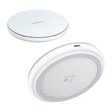 Заредете изображение във визуализатора на галерията – Ugreen 15W Qi wireless charger white (CD191 40122) - TopMag
