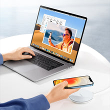 Заредете изображение във визуализатора на галерията – Ugreen 15W Qi wireless charger white (CD191 40122) - TopMag
