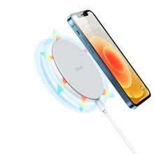 Заредете изображение във визуализатора на галерията – Ugreen 15W Qi wireless charger white (CD191 40122) - TopMag
