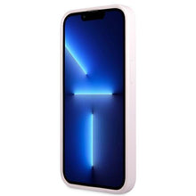 Заредете изображение във визуализатора на галерията – Guess GUHCP13LPSASBPU iPhone 13 Pro / 13 6,1" fioletowy/purple Saffiano Hot Stamp &amp; Metal Logo - TopMag
