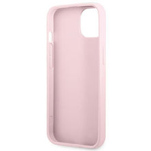 Заредете изображение във визуализатора на галерията – Guess GUHCP13MPSASBPU iPhone 13 6,1" fioletowy/purple Saffiano Hot Stamp &amp; Metal Logo - TopMag
