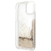 Заредете изображение във визуализатора на галерията – Karl Lagerfeld KLHCP12MGCFD iPhone 12/12 Pro 6.1 "gold / gold hardcase Liquid Glitter Choupette Fun - TopMag

