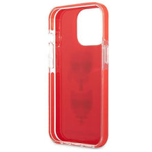 Заредете изображение във визуализатора на галерията – Karl Lagerfeld KLHCP13LTPE2TR iPhone 13 Pro / 13 6,1" hardcase czerwony/red Karl&amp;Choupette Head - TopMag
