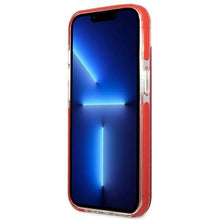 Заредете изображение във визуализатора на галерията – Karl Lagerfeld KLHCP13STPE2TR iPhone 13 mini 5,4" hardcase czerwony/red Karl&amp;Choupette Head - TopMag
